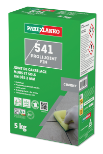 Joint carrelage 541 PROLIJOINT FIN - 5kg ciment - 2 à 12mm
